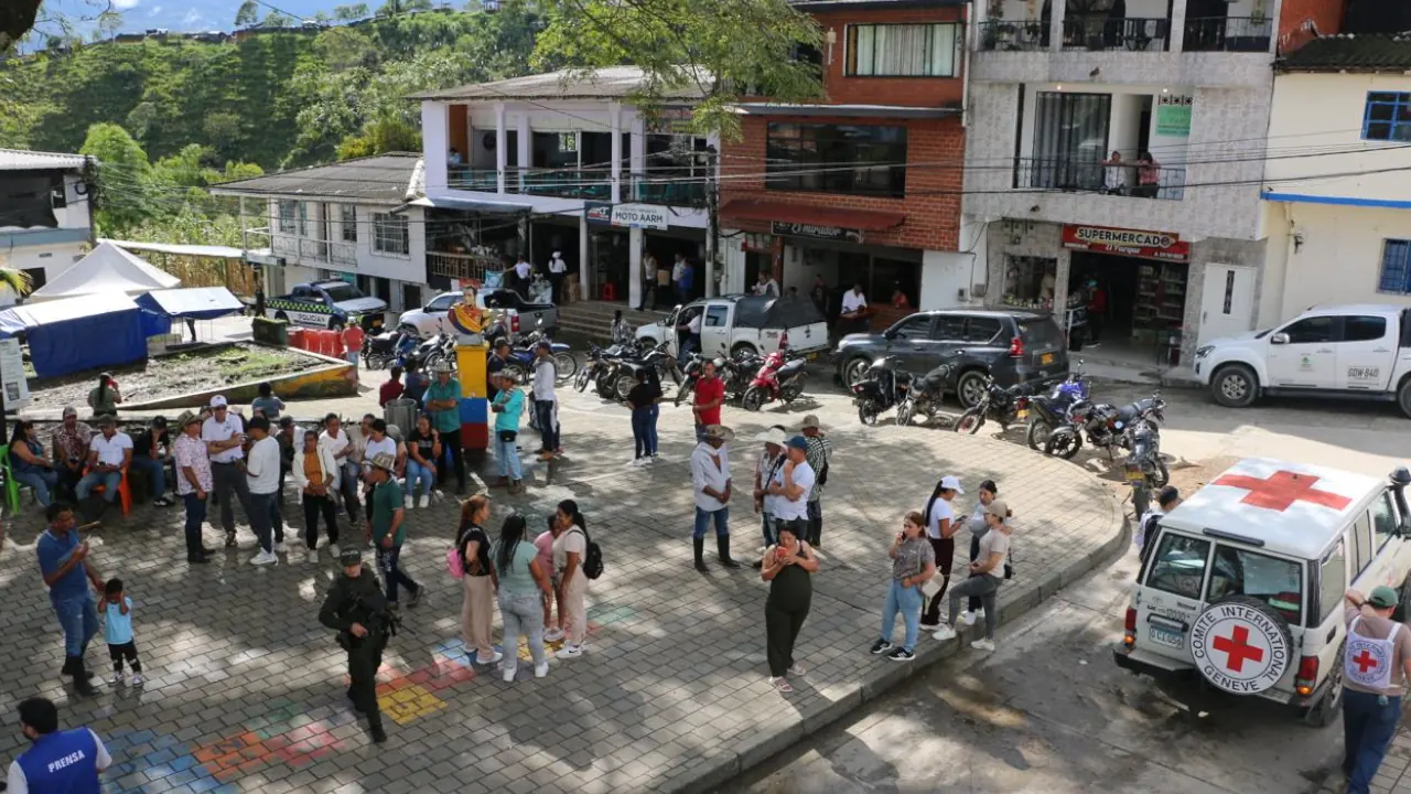 Más de 2 mil desplazados en Briceño reciben kits de aseo e higiene del Comité Internacional de la Cruz Roja