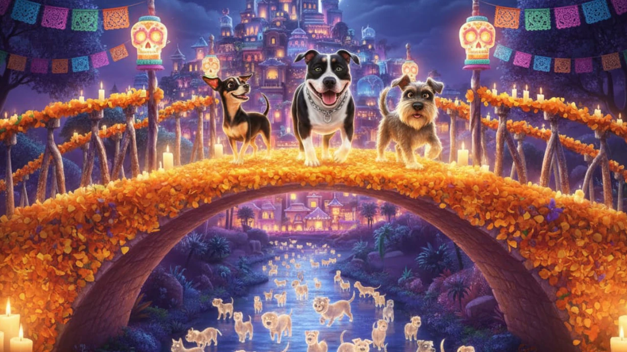 2Mascotas Dia de Los Muertos