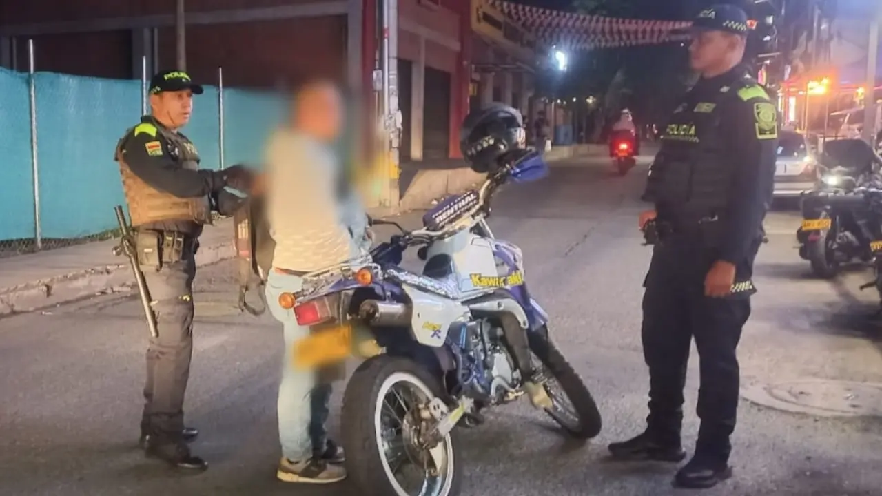 Más de 100 capturados y más de 300 armas incautadas durante operativo policial en el Valle de Aburrá