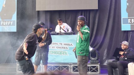 Al ritmo del Freestyle, jóvenes promueven la prevención de la tuberculosis en el nororiente de Medellín CANTANTES