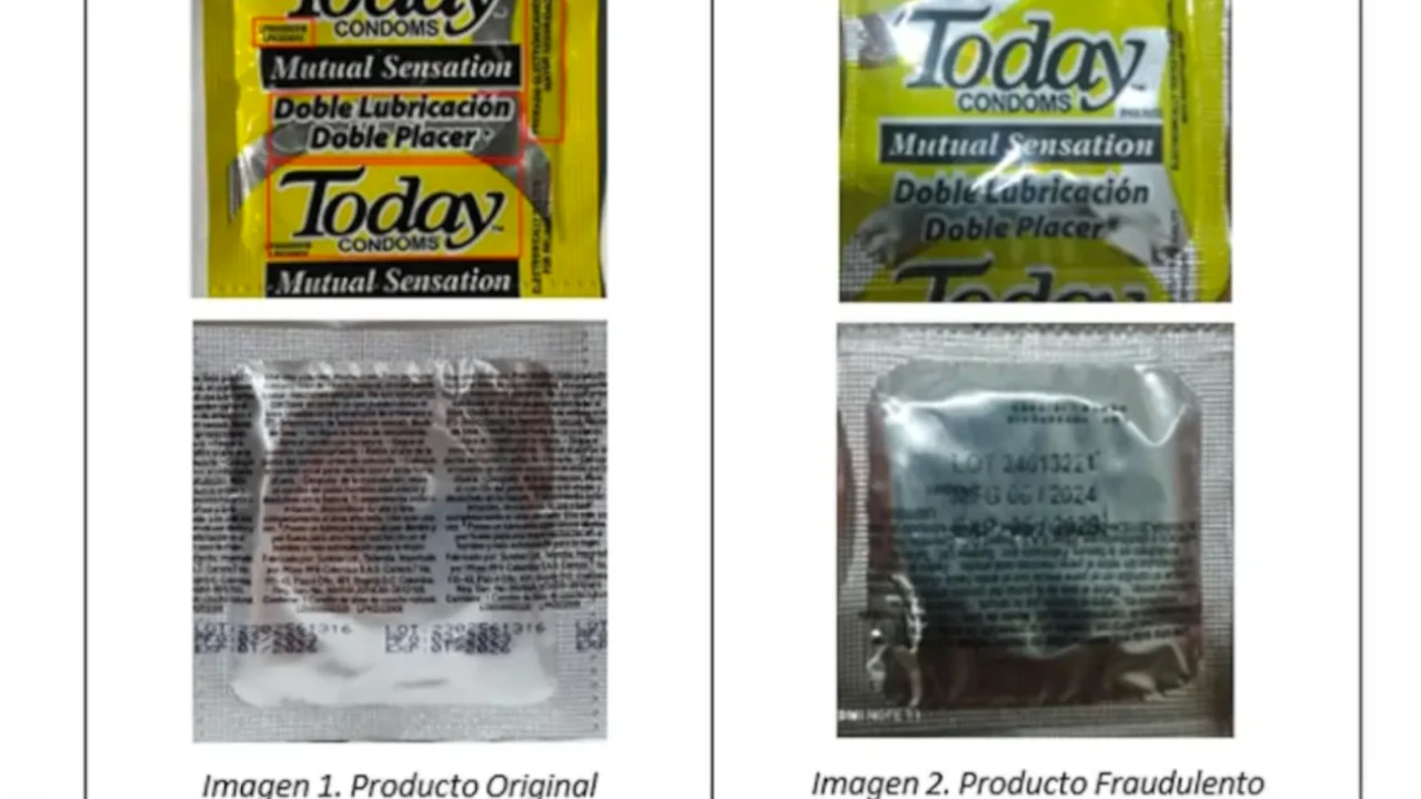Condones Falsos. prueba