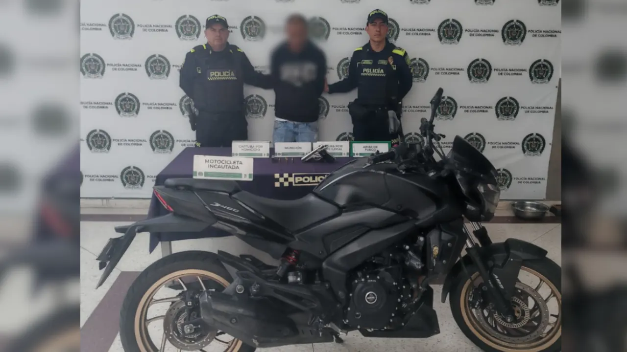 Él es el presunto sicario capturado en Bello señalado de asesinar a un extranjero en El Poblado