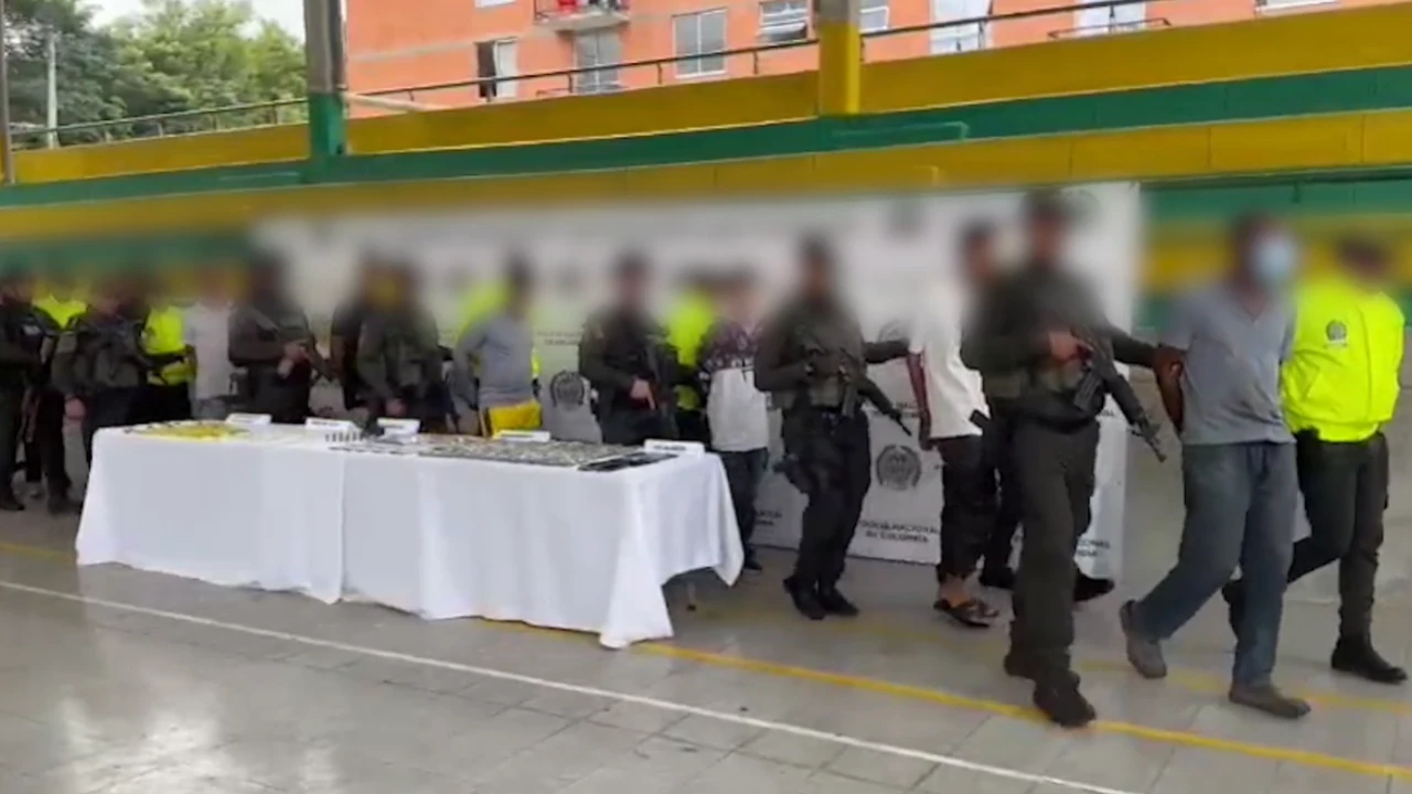 Capturan a 14 integrantes del GDCO 'Los Jhony': distribuían estupefacientes en La Pintada y Jericó 1 Los-Jhonny