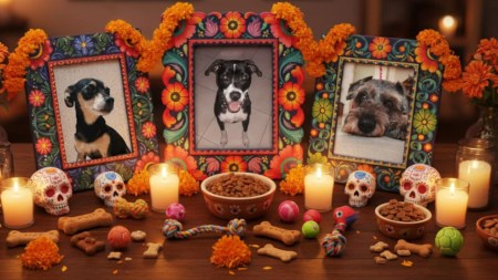 Mascotas Dia de Los Muertos