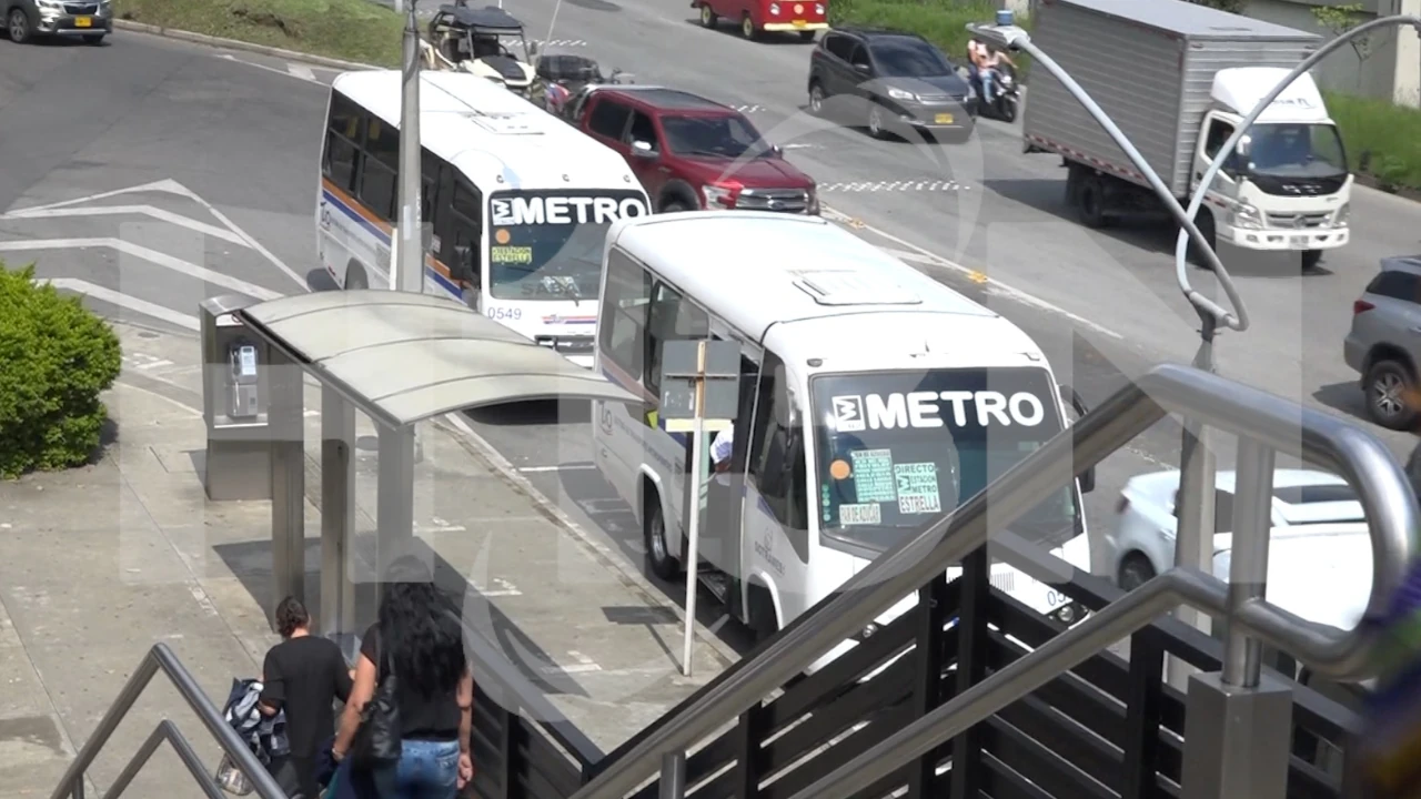 Así funcionarán las rutas integradas en el Sur por daño en la vía férrea del Metro de Medellín Rutas-buses-Metro