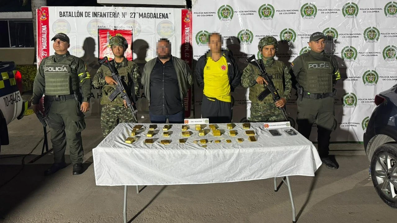 Así camuflaban el oro: Ejército halla 42 kilos ocultos en el tanque de gasolina