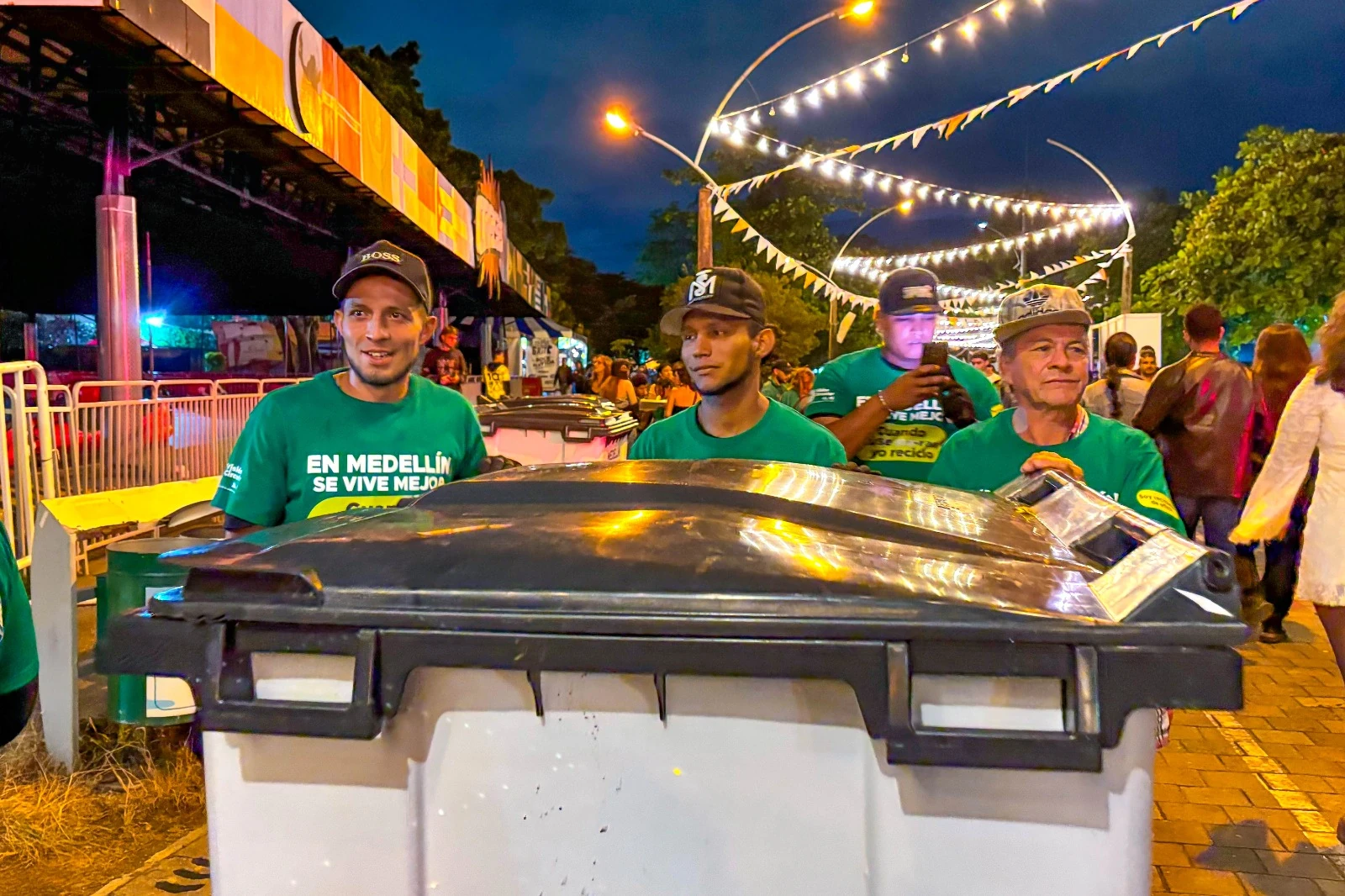 Más de 800 kilos de residuos fueron recuperados gracias a recicladores de oficio en el Festival Altavoz 2 reciclaje-Altavoz-2