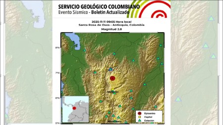 ¿Sintió la sacudida? Se registra temblor con epicentro en el municipio de Santa Rosa de Osos temblor-en-santa-rosa-de-osos