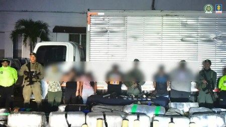 Envían a la cárcel a presuntos responsables del cargamento de marihuana decomisado en Girardota