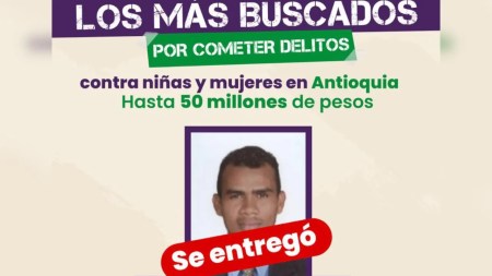 “Van cayendo”: Gobernador confirma que se entregó uno de los más buscados por abuso a menores en Antioquia “Van cayendo”: Gobernador confirma que se entregó uno de los más buscados por abuso a menores en Antioquia