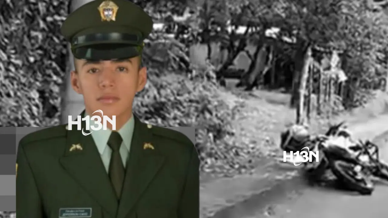 Policía paisa pierde la vida en accidente de moto en curva en San Andrés Islas