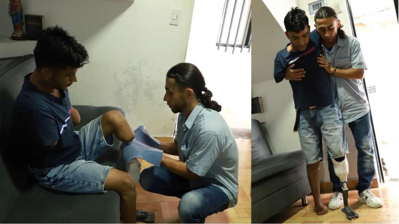 Pacientes amputados podrán caminar: ingenieros del ITM crearon una prótesis de bajo costo en impresión 3D protesis-itm