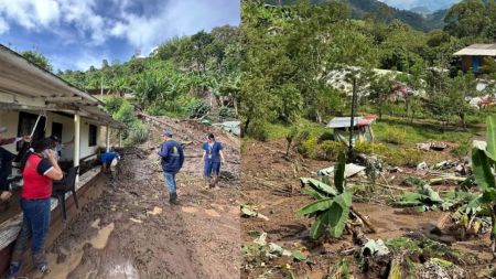 223 personas afectadas: Declaran calamidad publica en Pueblorrico por deslizamientos