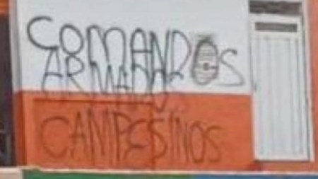 Tensión en Andes por grafitis de grupos ilegales: habitantes de San José denuncian intimidación Andes grafitis