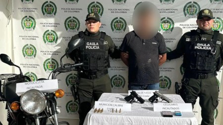 Captura en Yolombó a presunto extorsionista que habría presionado a un agricultor