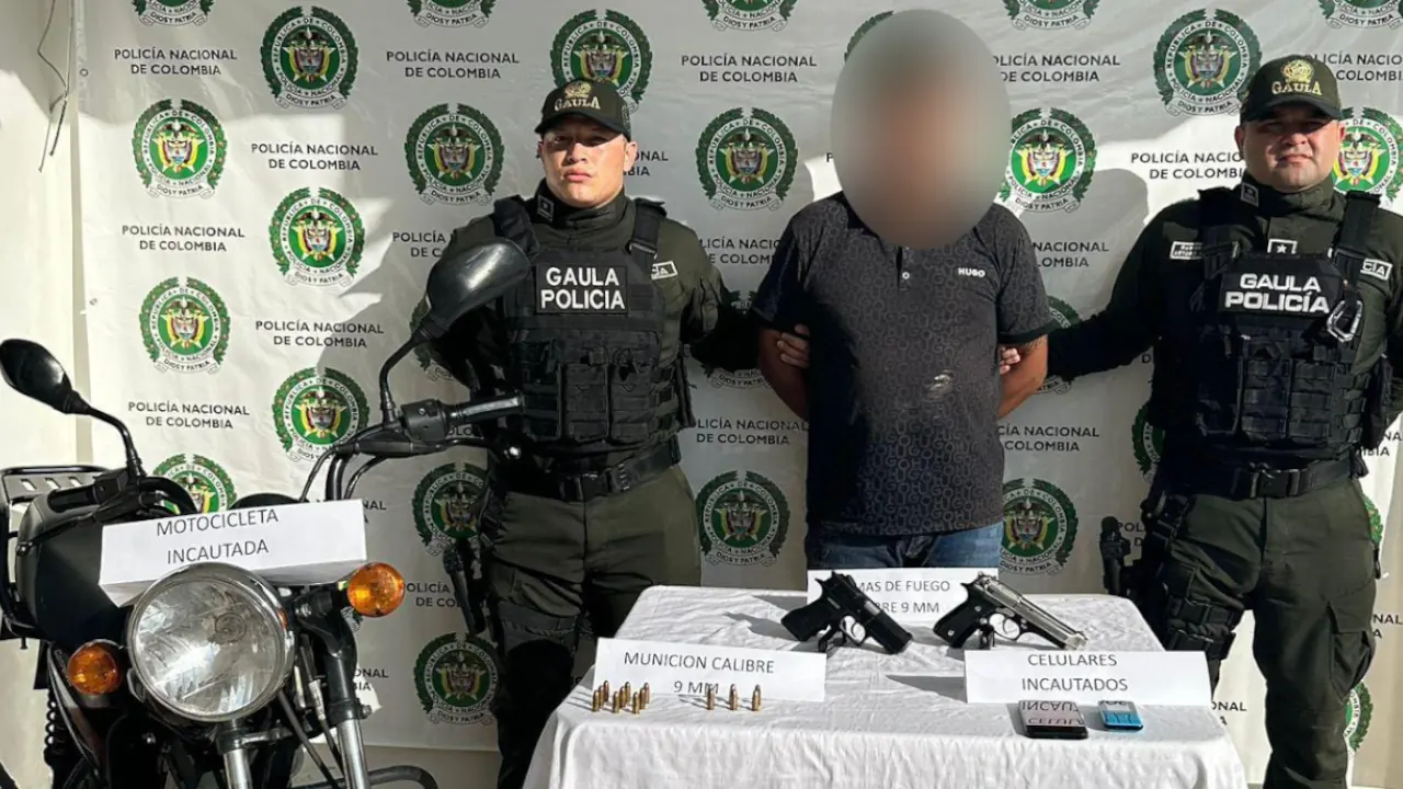 Captura en Yolombó a presunto extorsionista que habría presionado a un agricultor Captura en Yolombó a presunto extorsionista que habría presionado a un agricultor