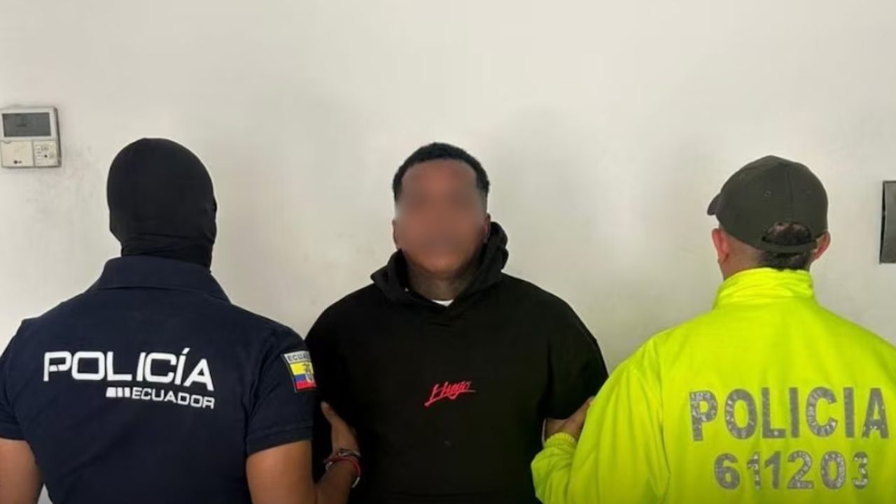 Capturado en Antioquia alias ‘Fénix’, peligroso líder de la banda ‘Los Tiguerones’ de Ecuador