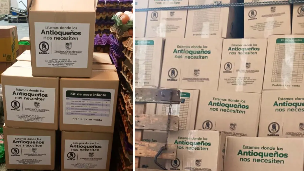 Gobernación de Antioquia activa ayuda humanitaria en Murindó y maquinaria para garantizar tránsito tras fuertes lluvias