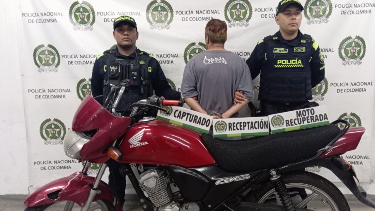 Ni con el documento del hermano se salvó: a ‘Chucky’ lo cogieron en Itagüí con moto robada
