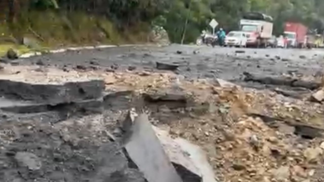 Alerta en Antioquia: siete vías clave con restricciones por lluvias