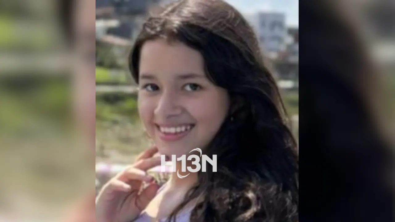 Nikolle Patiño Escobar, de 13 años, fue reportada como desaparecida en Medellín