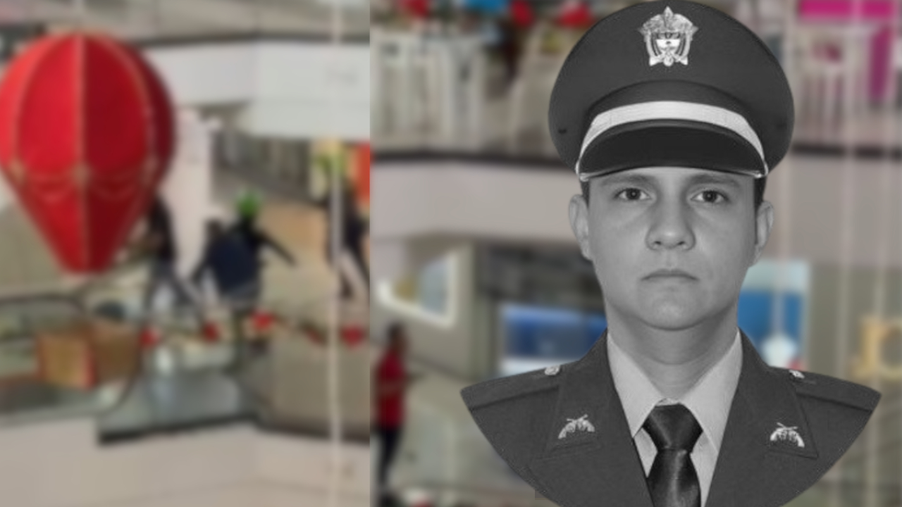 Policía fue asesinado cuando intentaba impedir el robo de una joyería en Bucaramanga