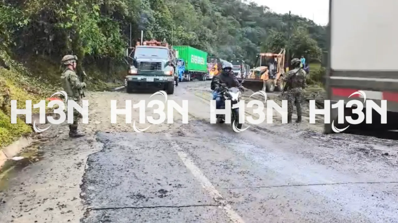 Atención: esta es la ruta alterna tras el cierre total de la vía que va de Medellín a la Costa