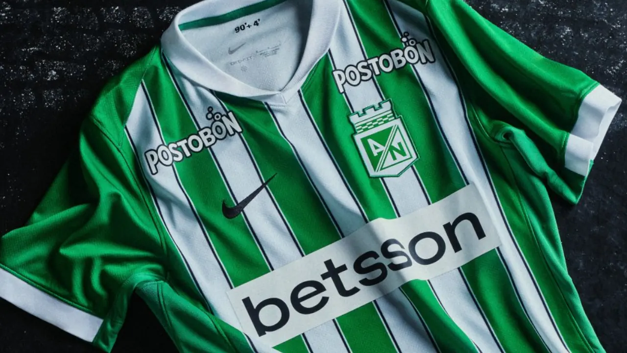 Atlético Nacional presenta su camiseta Home 2026 inspirada en el título de la Copa Libertadores 2016