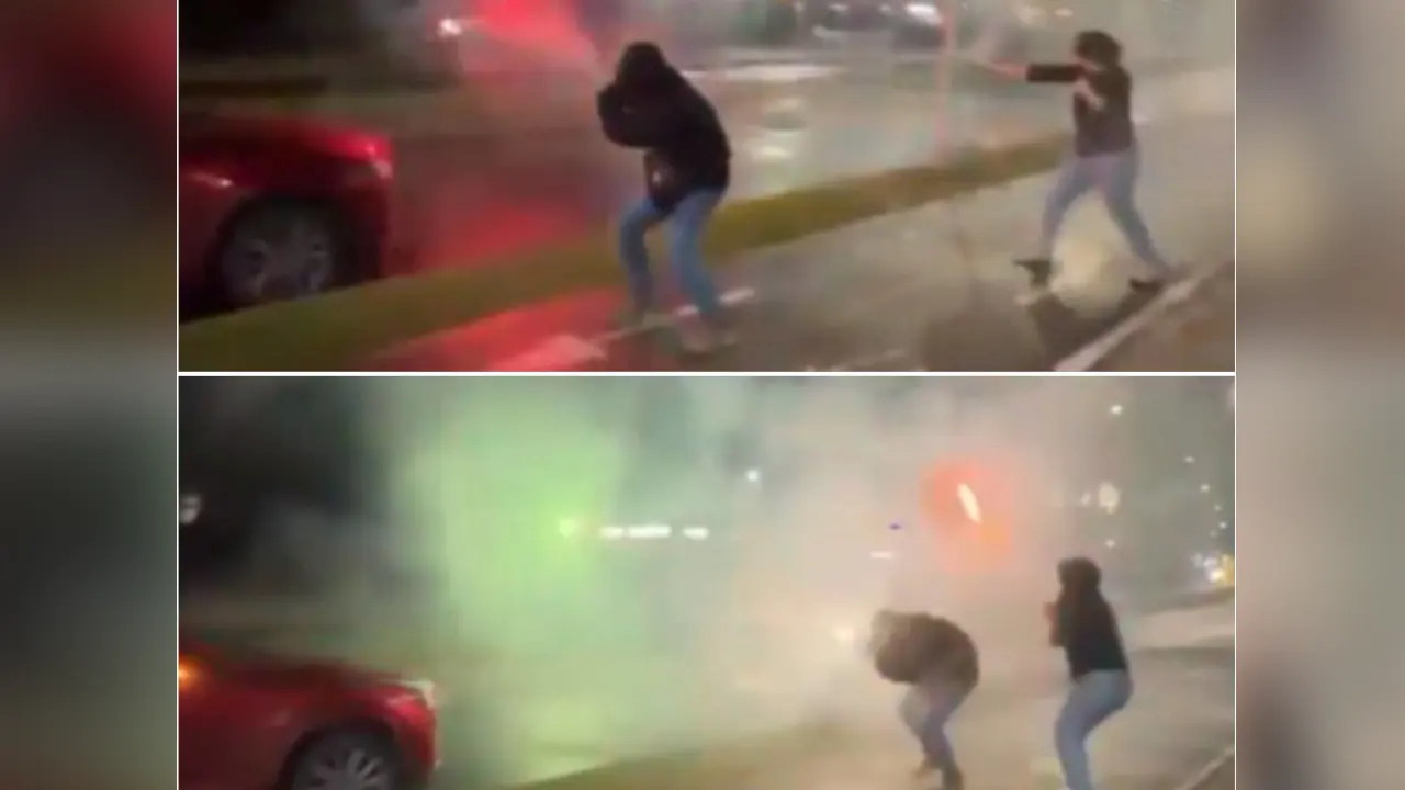 Autoridades de Rionegro sancionan a presuntos responsables de usar bengalas en la calle