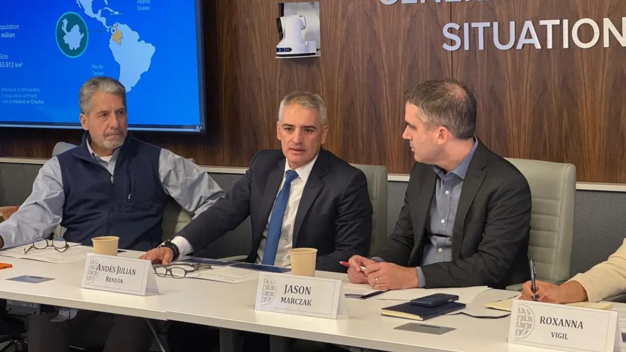 Gobernador de Antioquia cierra agenda en Estados Unidos y habla de inversión y seguridad