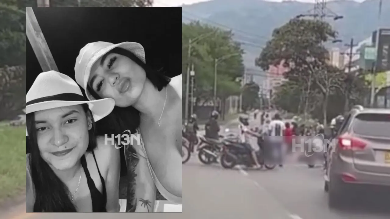 Primas del Bajo Cauca murieron en accidente de moto en Bello, una era policía