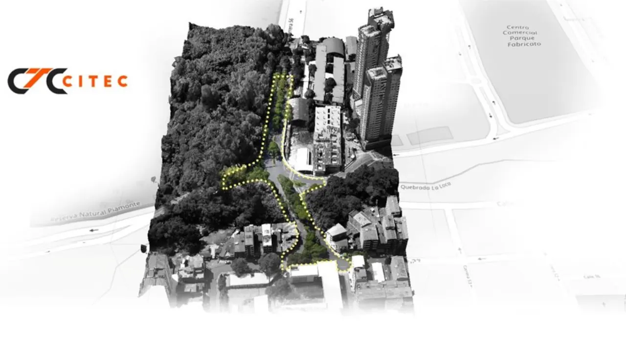 Bello adelanta trabajos en Piamonte para que el tránsito sea más fluido y el paso de la gente sea más cómodo