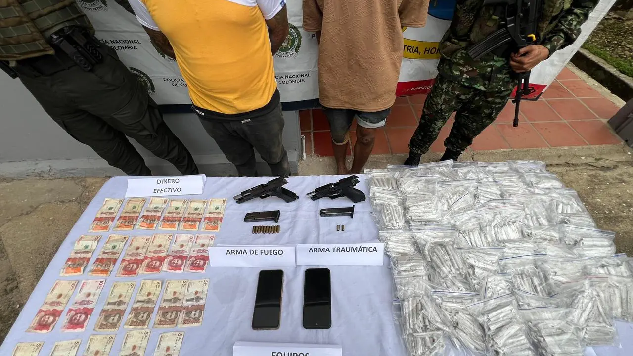 Ejército confirma la captura de dos hombres señalados de pertenecer a grupo armado ilegal en Zaragoza,