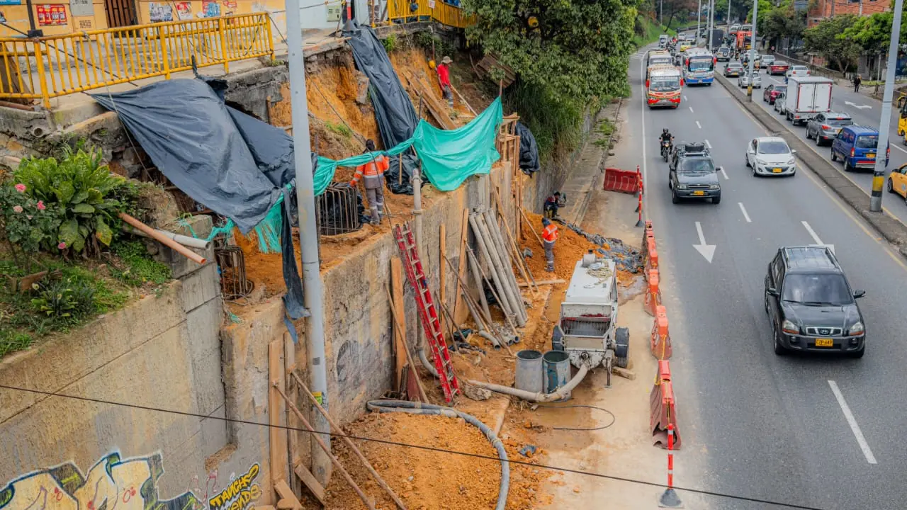 Medellín refuerza zonas en riesgo con nuevas obras para frenar emergencias por lluvias Medellín refuerza zonas en riesgo con nuevas obras para frenar emergencias por lluvias