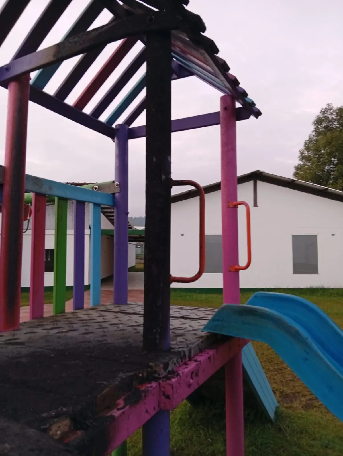 Globo causa incendio en una guardería de La Ceja durante la madrugada de Navidad