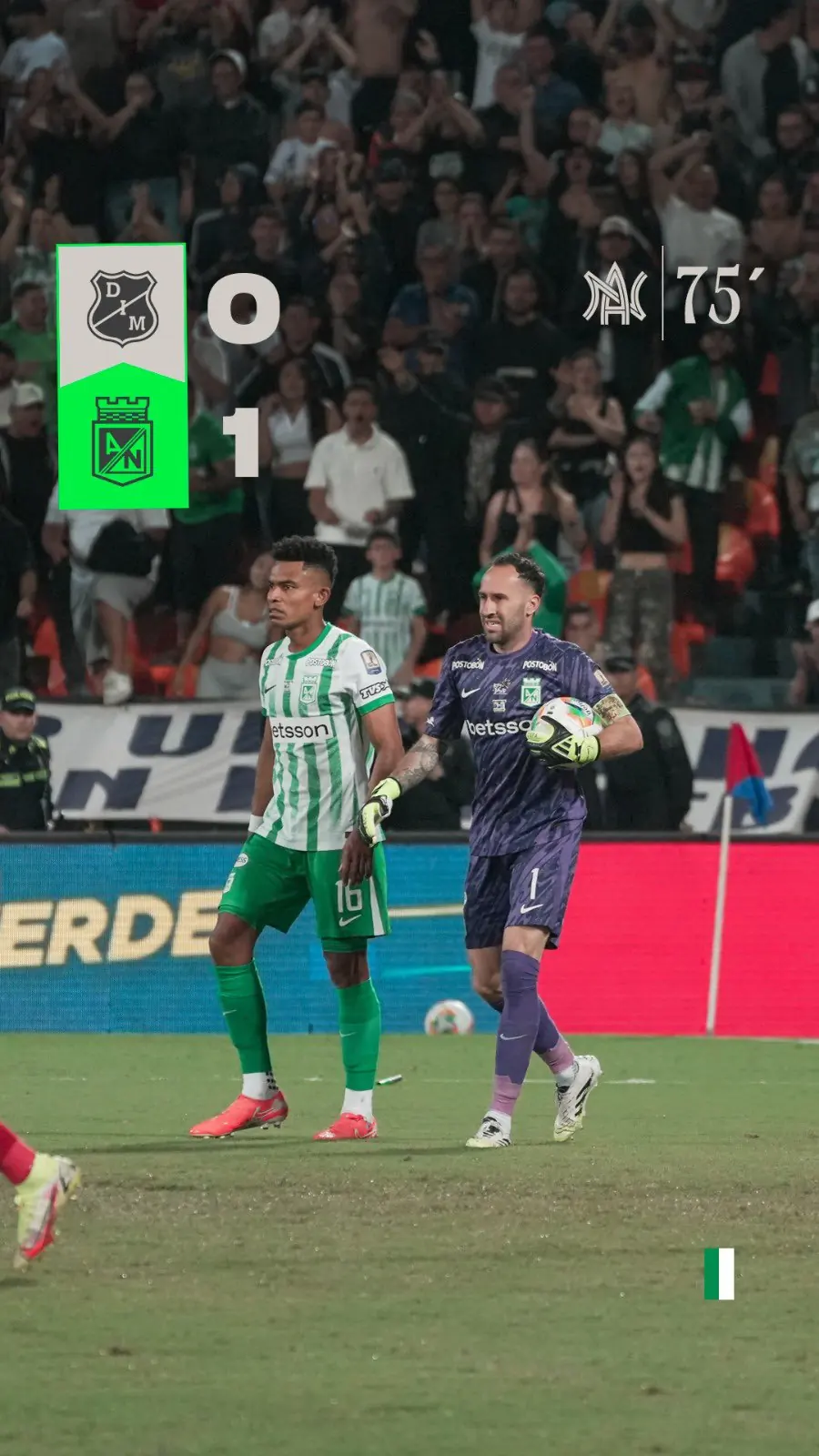 Nacional ganó el clásico paisa y se consagró campeón de la Copa BetPlay