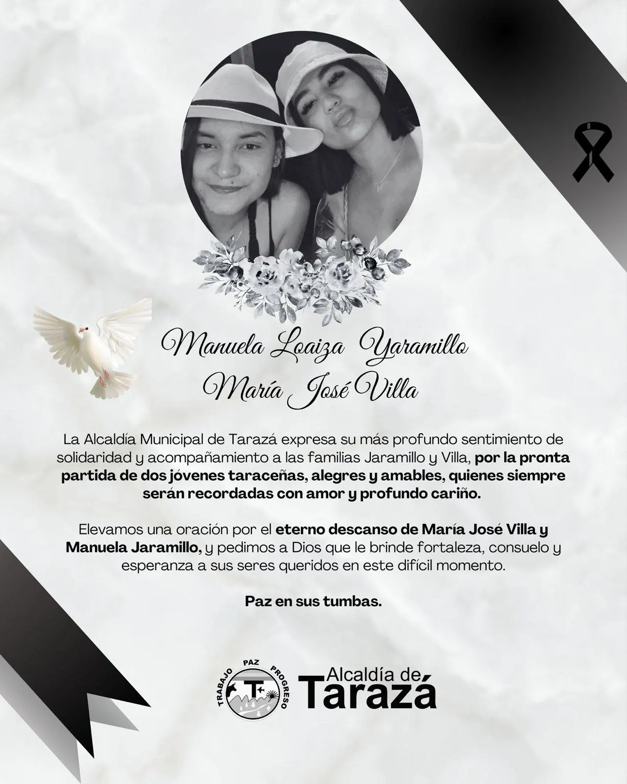 Primas del Bajo Cauca murieron en accidente de moto en Bello, una era policía