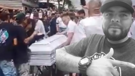 Así fue el último adiós al conductor fallecido junto a los egresados en el accidente en el Nordeste antioqueño