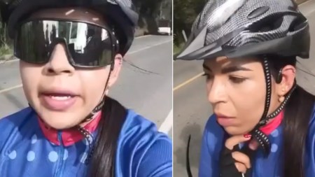 Ciclista denuncia que dos hombres intentaron manosearla mientras entrenaba en una vía de Antioquia