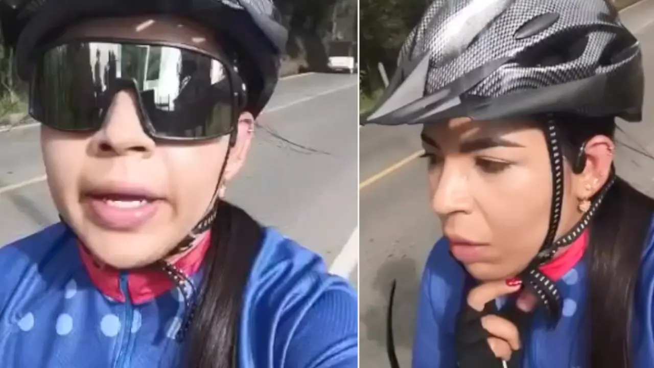 Ciclista denuncia que dos hombres intentaron manosearla mientras entrenaba en una vía de Antioquia