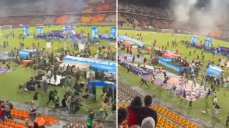 Disturbios en el Atanasio opacan celebración de Nacional tras ganar la Copa BetPlay