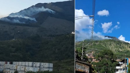 Incendio fue reportado en el Cerro Quitasol este 31 de diciembre Incendio fue reportado en el Cerro Quitasol este 31 de diciembre