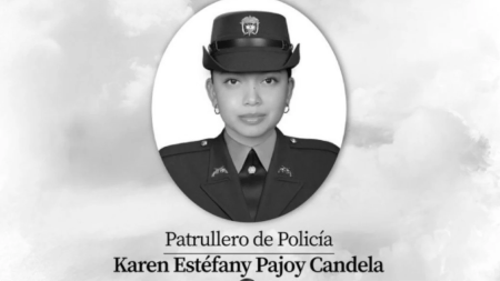 Patrullera Karen Estefany Pajoy,