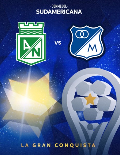 Clásico con boleto continental: Nacional recibirá a Millonarios en la fase preliminar de la Copa Sudamericana 2026