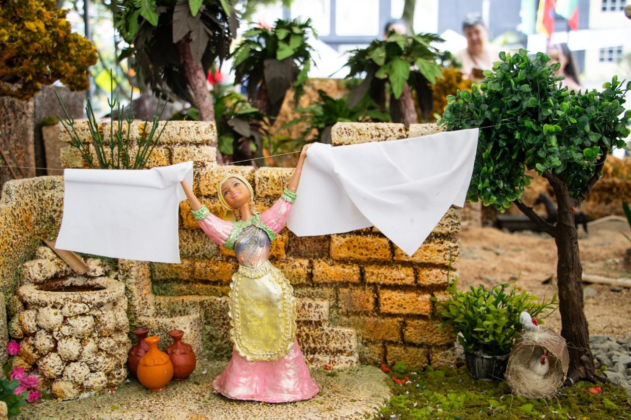 Itagüí celebra la Navidad con un pesebre hecho de materiales reciclados: Tradición, arte y sostenibilidad