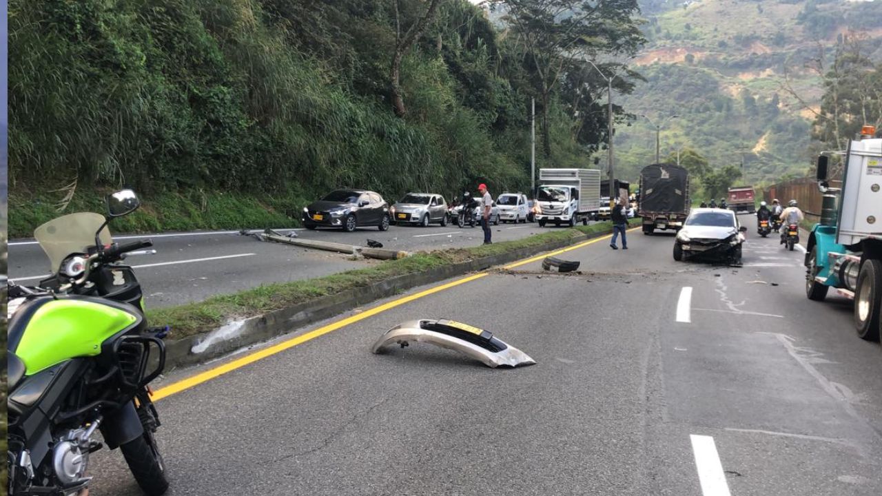 accidente autopista
