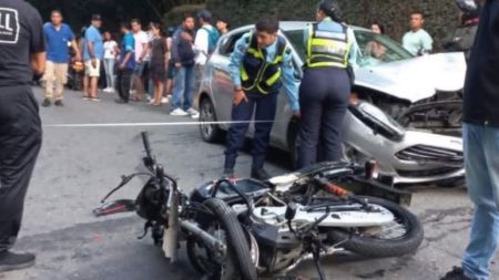 accidente carro amaga