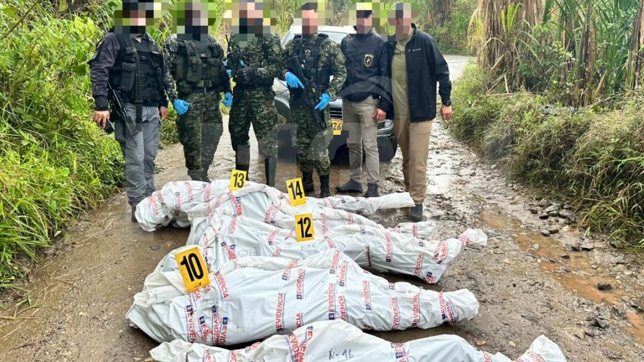 cinco disidentes muertos en Nariño Antioquia (1)