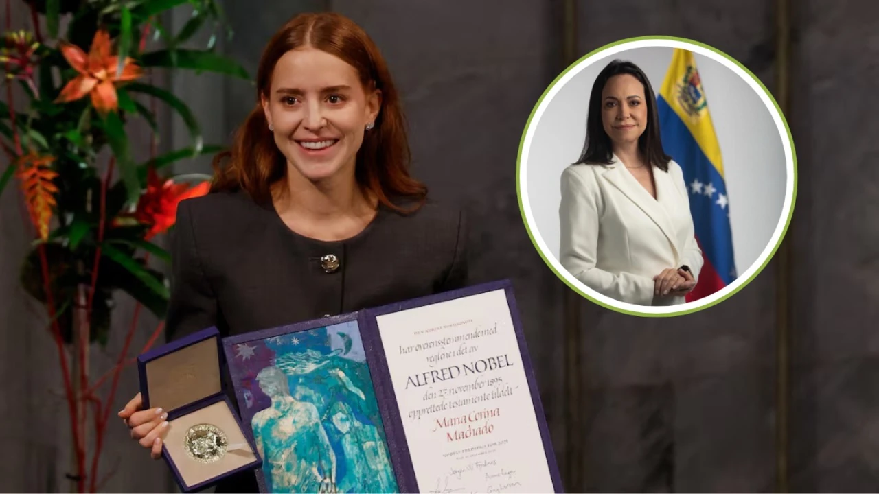 Ana Corina Machado recibe Nobel de Paz: “Venezuela Volverá a Respirar"