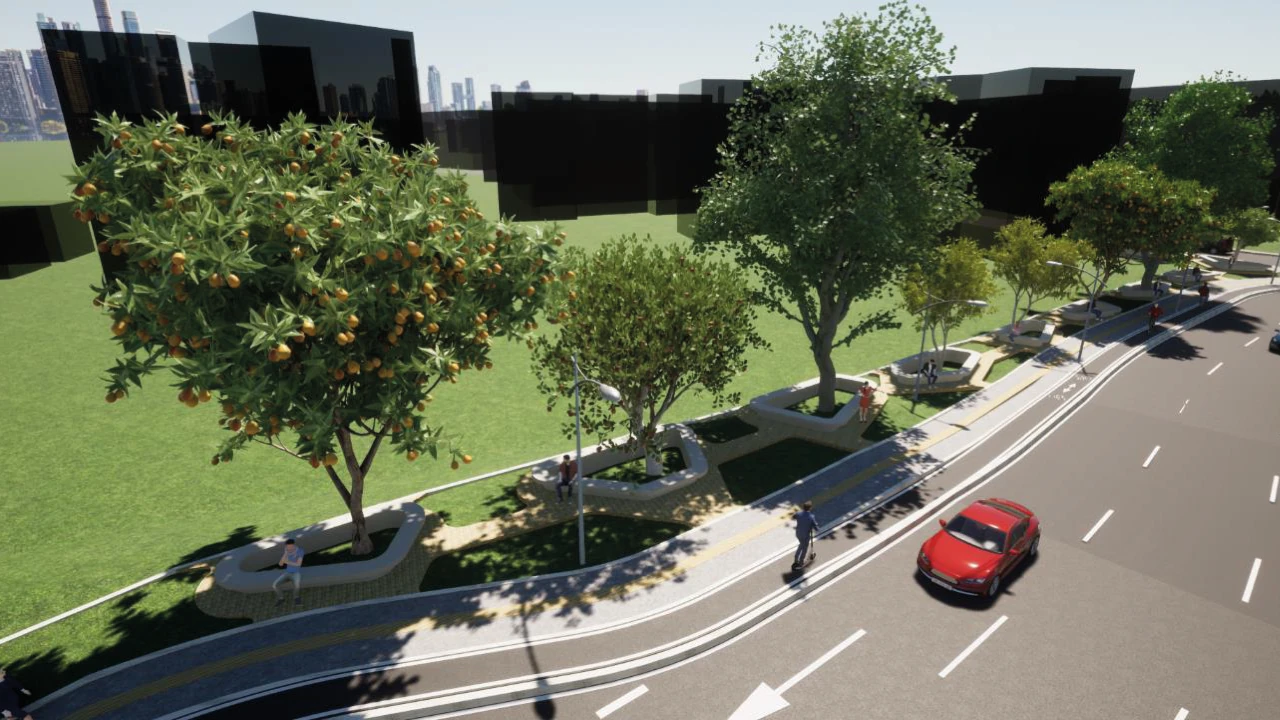 Intercambio vial en la Calle 77 Sur y el nuevo Parque del Tiempo marcarán un antes y un después en el desarrollo urbano de Sabaneta 